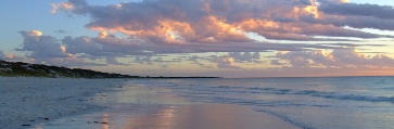 Esencia relaxation - The replenished feeling from being relaxed on a beach in the sunset